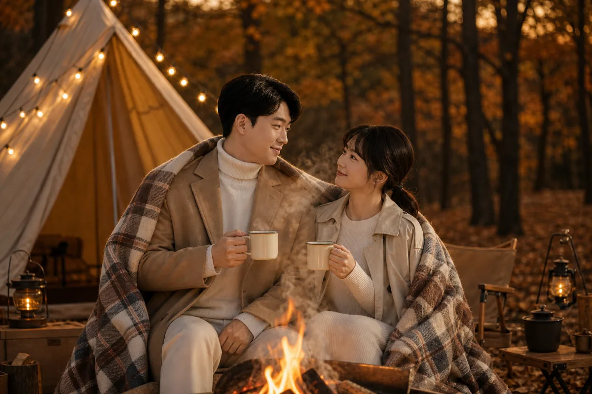 모닥불 캠핑