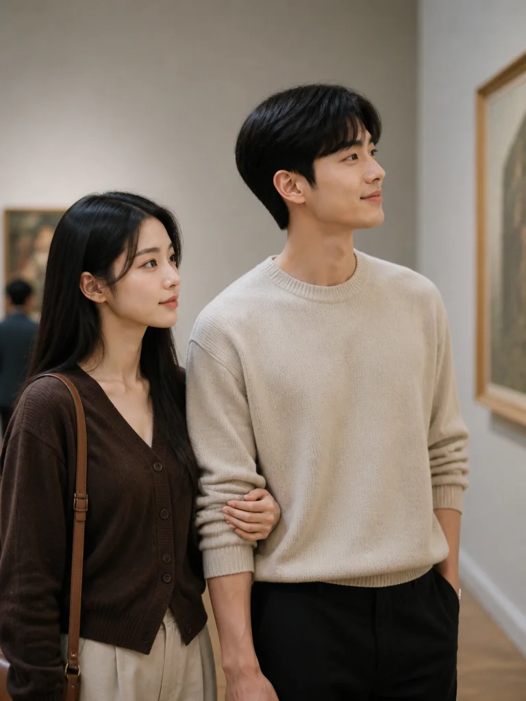 그림 한 점 앞에서