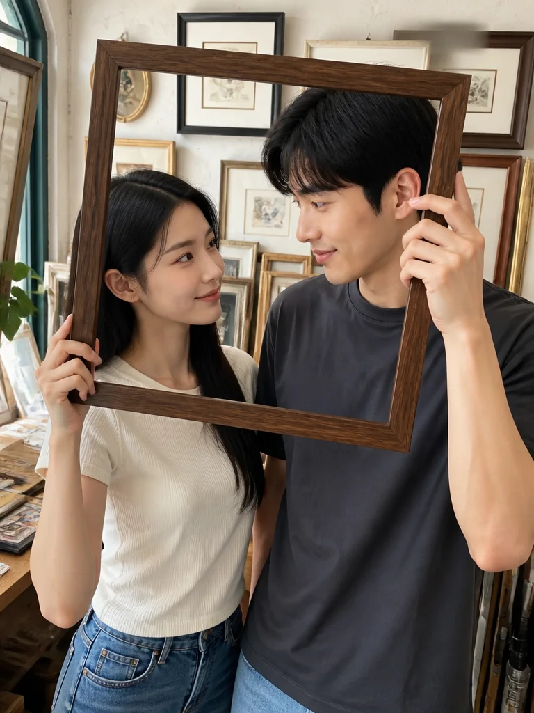 액자 가게