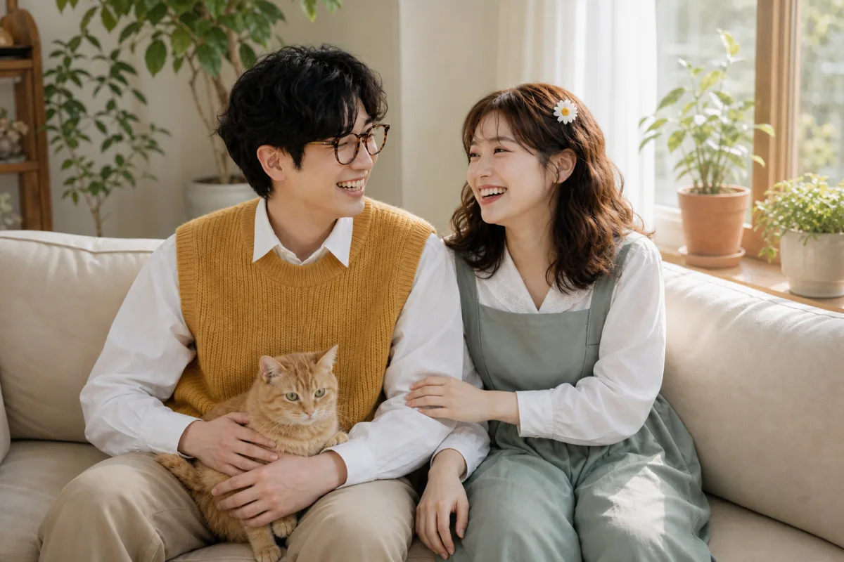 고양이 콩이가 왔어요