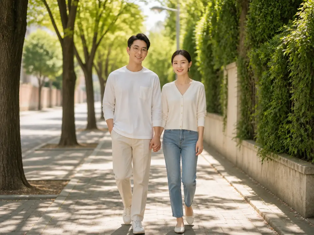 익숙해진 산책길