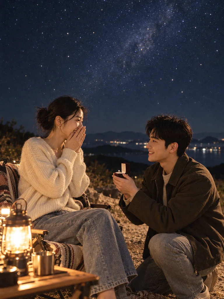 별 아래 청혼