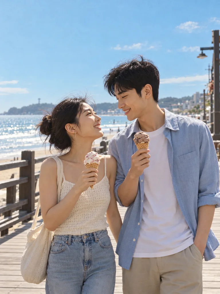아이스크림 산책